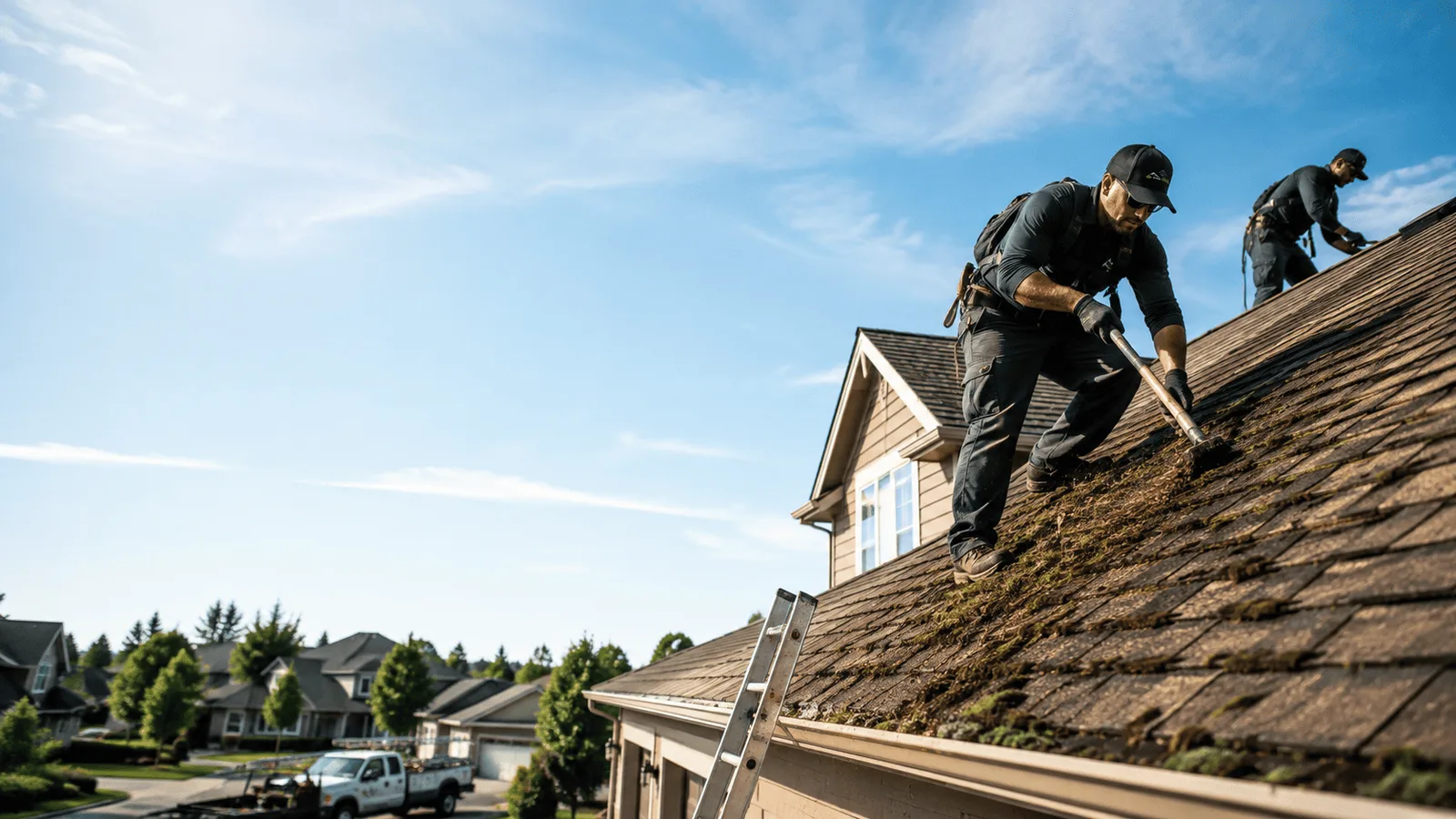 Roof Moss Removal in Keyes, OK near me